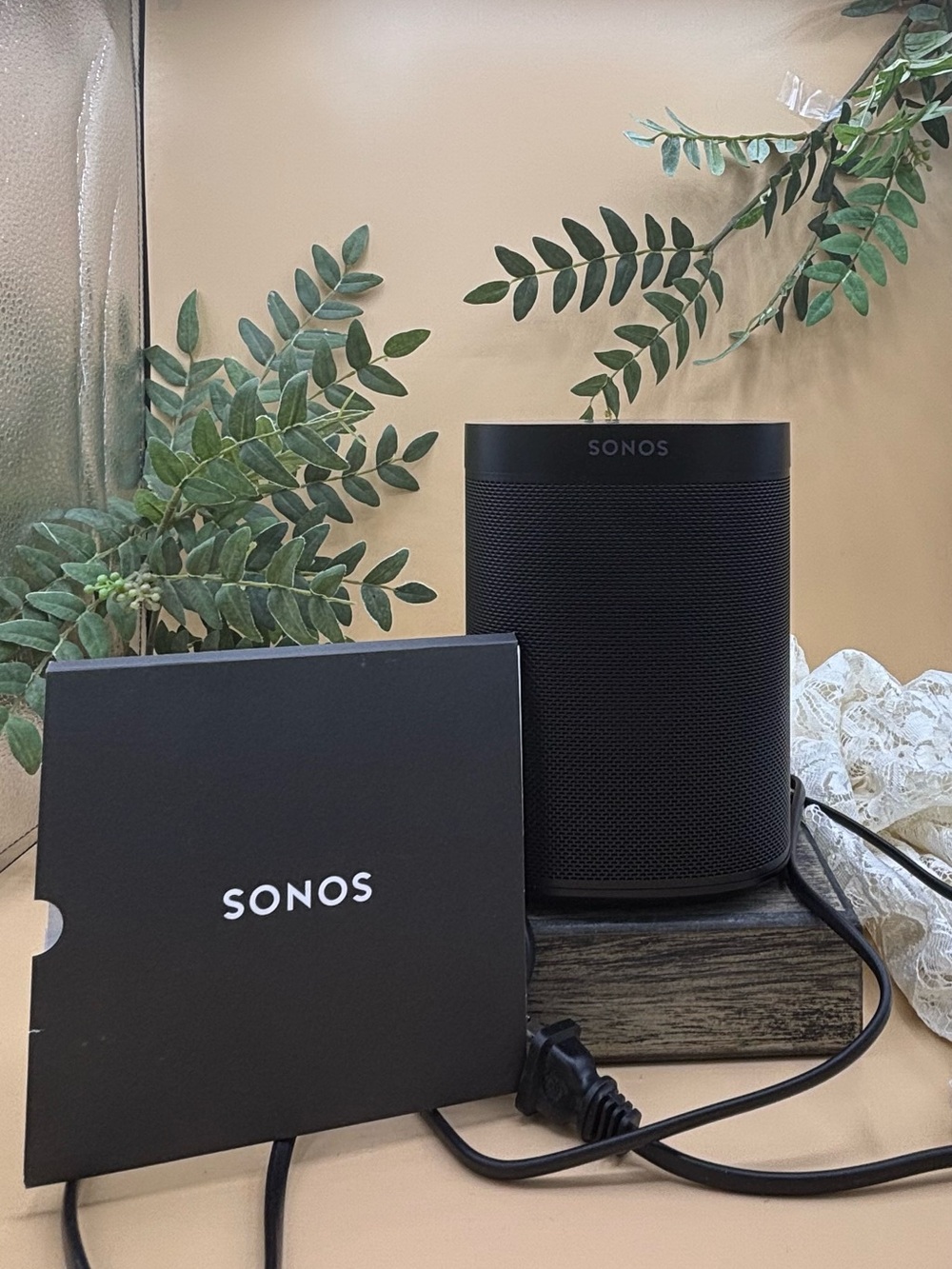 SONOS One A100 Voice-Controlled Wireless Smart Speaker Black Model S13